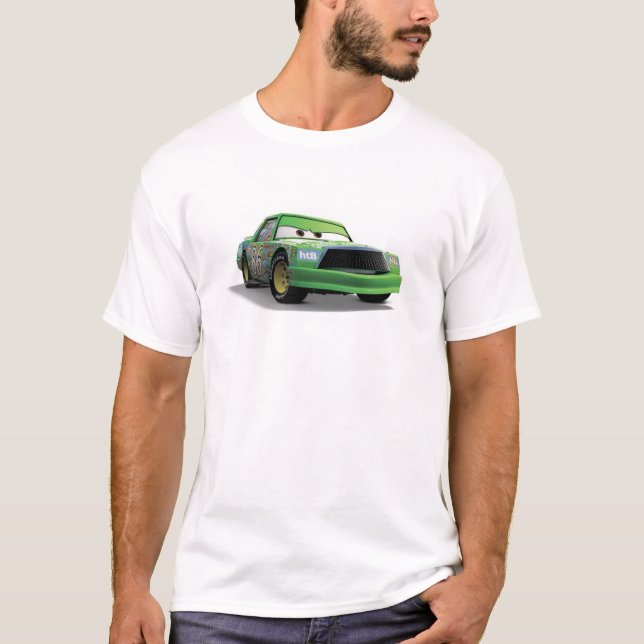 Chick Hicks Green Race Car Disney T-Shirt (Front)