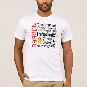 Chick Humour - Nurses Recognition Collage T-Shirt