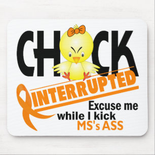 Chick Interrupted 2 MS Mouse Pad