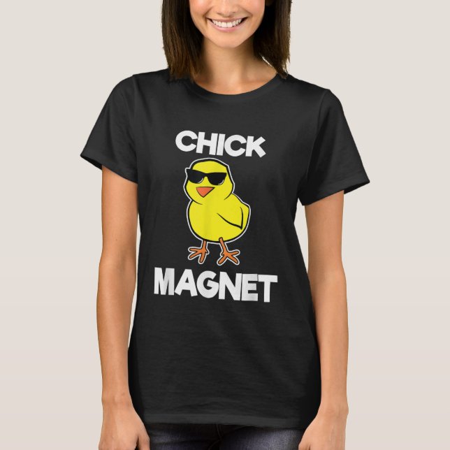 Chick Magne  Boys Kids Easter Cool Chick T-Shirt (Front)