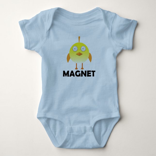 Chick Magnet - Baby Jersey Bodysuit (Front)