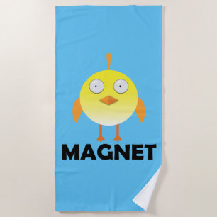 Chick Magnet - Beach Towel