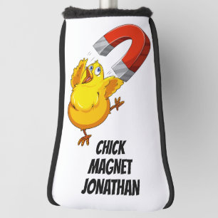 Chick Magnet custom name Golf Head Cover
