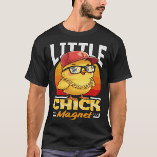 Chick Magnet Funny By Chicken Cool Sungles Boys T-Shirt