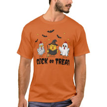 Chick or Treat Funny Chicken Halloween T-Shirt