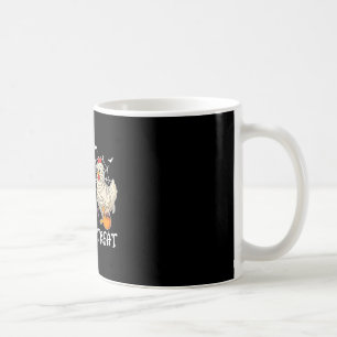Chick Or Treat Funny Halloween Pumpkin Ghost Spook Coffee Mug