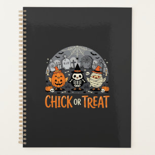 Chick or Treat Mignon Design de Cimetière Hallowee