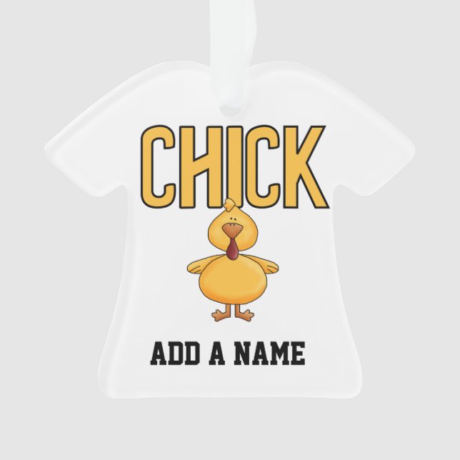 Chick Ornament (Front)