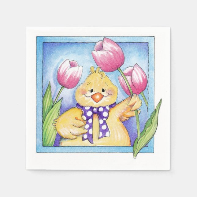 Chick - Paper Napkins (Front)