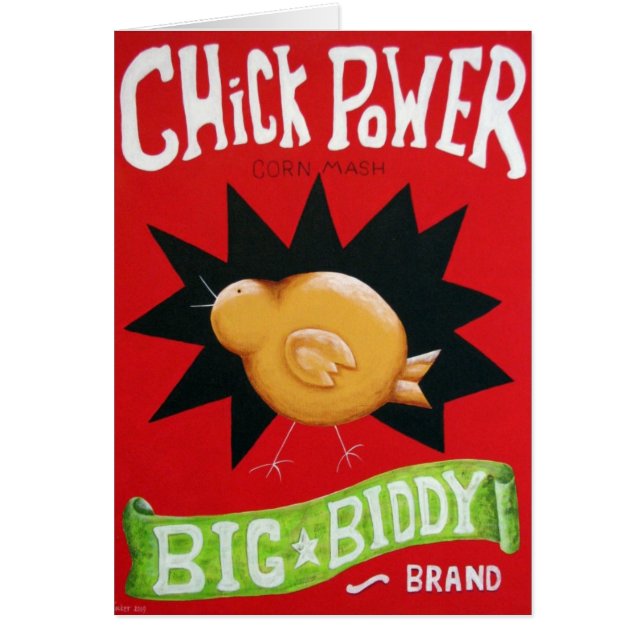Chick Power Card (Front)