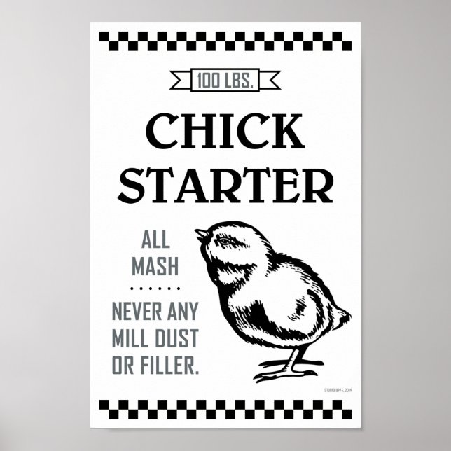 CHICK STARTER POSTER (Front)