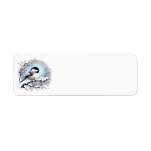 Chickadee Address Labels