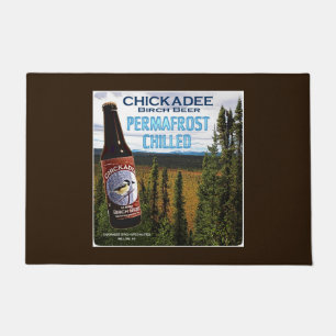 Chickadee Birch Beer Doormat