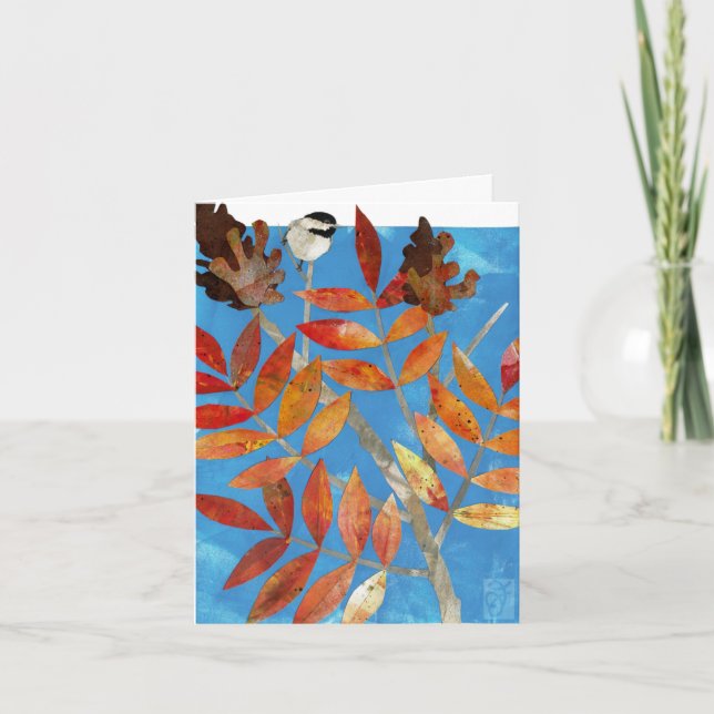 Chickadee Card (Front)