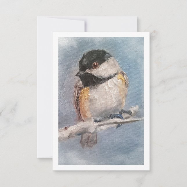 Chickadee Card (Front)