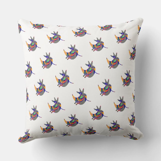 Chickadee Chickadee Kids Throw Pillow (Back)