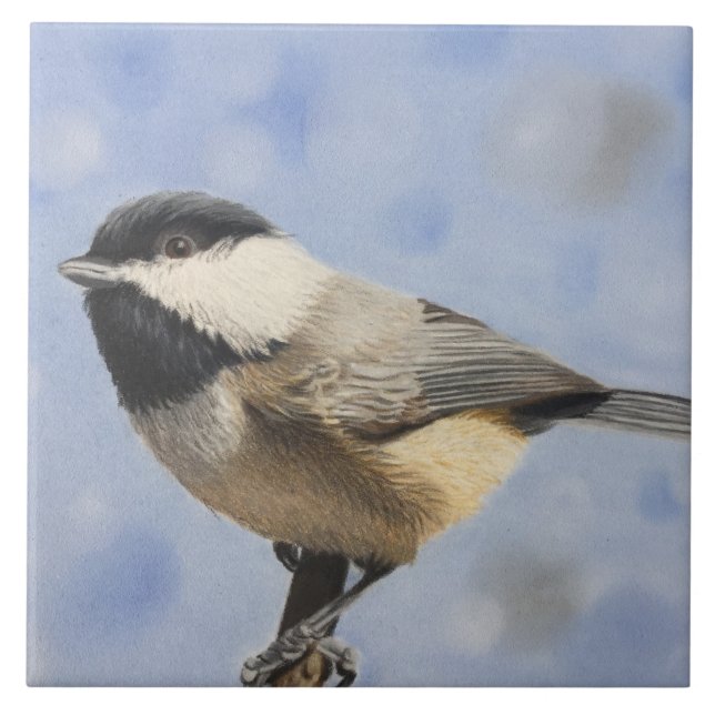 Chickadee dee dee tile (Front)