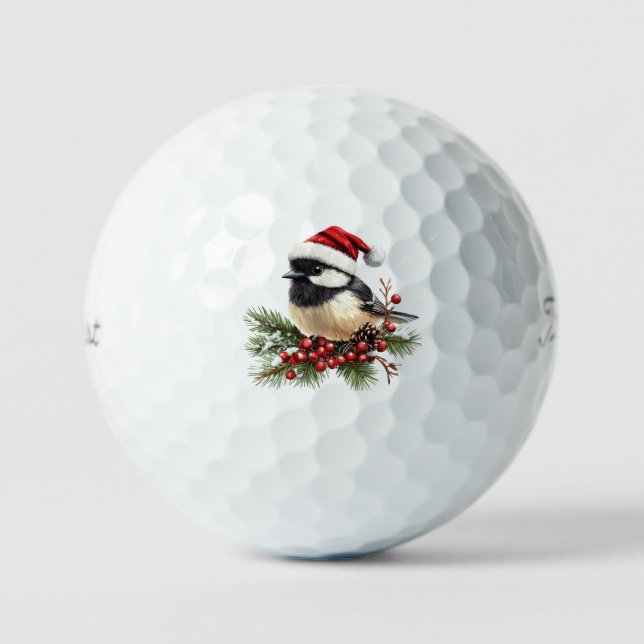 Chickadee Golf Balls (Front)