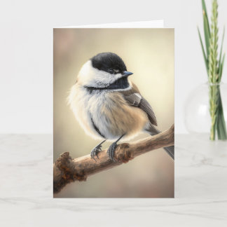 Chickadee Greeting Card