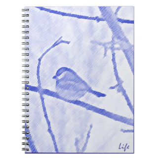 Chickadee Life Notebook