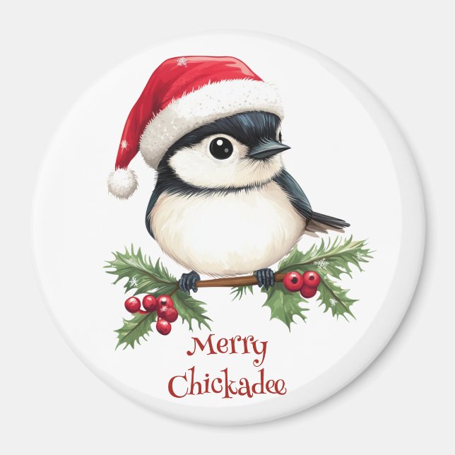 Chickadee Magnet (Front)