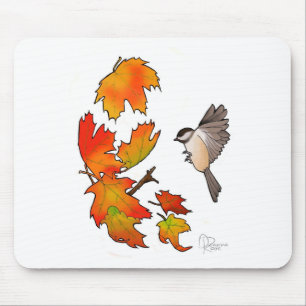 Chickadee Mouse Pad