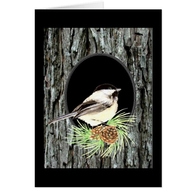 Chickadee, Nature,Scripture Blessing, Psalm 33:5 (Front)
