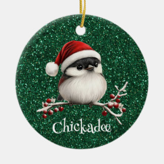 Chickadee Ornament