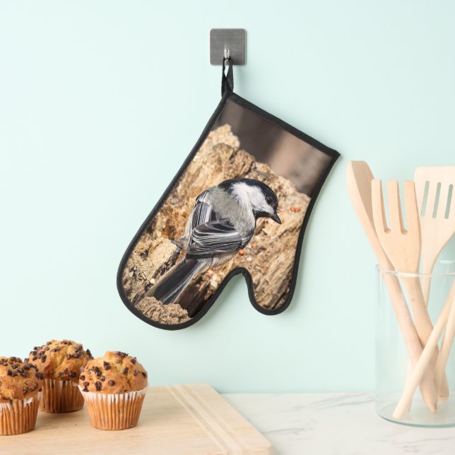 Chickadee Oven Mitt (Insitu(Hanging))