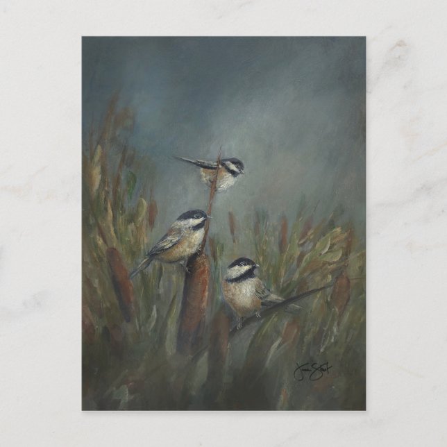 Chickadee Pond Postcard (Front)