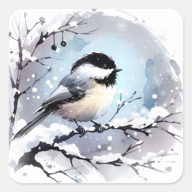 Chickadee Stickers (Front)