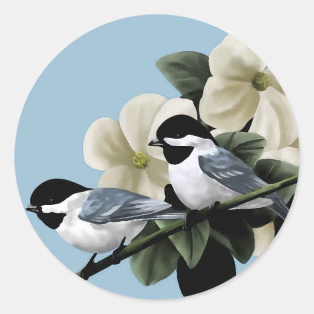 Chickadee Stickers (Front)