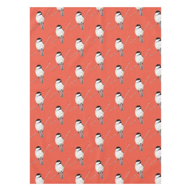 Chickadee Tablecloth (Front)