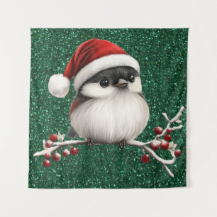Chickadee Tapestry