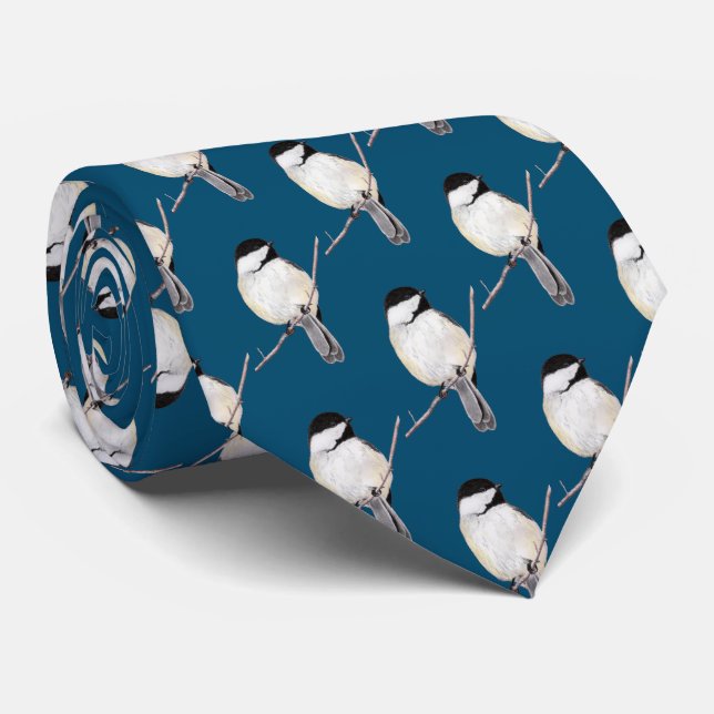 Chickadee Tie (Rolled)
