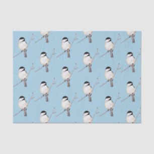 Chickadee Tissue Paper