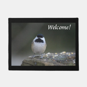 Chickadee Welcome Mat