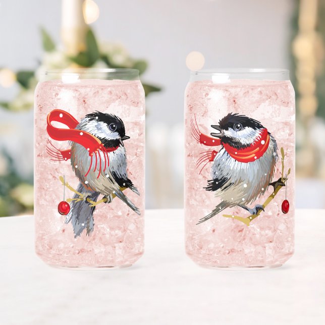 Chickadees d'hiver moelleux (Insitu (Mariage))