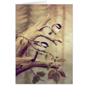 CHICKADEES par SHARON SHARPE