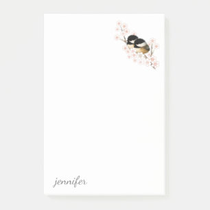 Chickadees Personalize Post-it® Notes