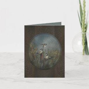 Chickadees Pond  Thank You Card