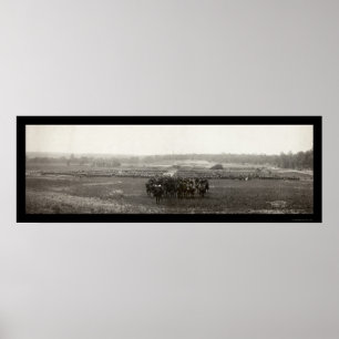 Chickamauga Army Photo 1898 Poster