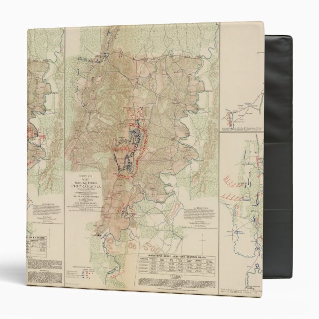 Chickamauga, Turkeytown Valley Binder (Front/Inside)