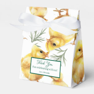 Chicken 1st birthday Farm animal Birthday Favor Box