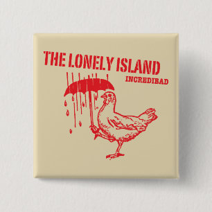Chicken 2 Inch Square Button