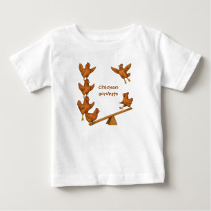 Chicken acrobats baby T-Shirt