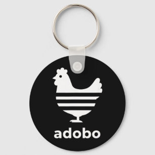 Chicken Adobo Pinoy, Filipino Food Pride Keychain