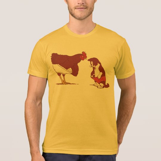 Chicken And Cat Panties T-Shirt
