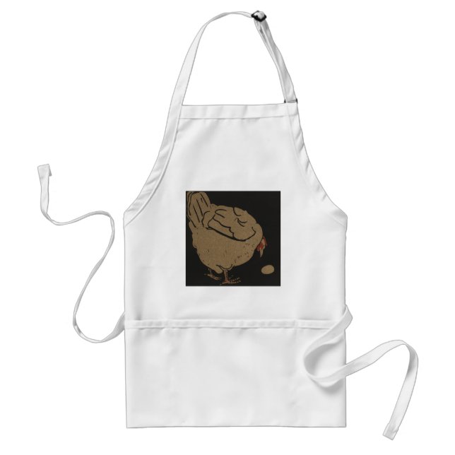 Chicken and Egg Standard Apron (Front)