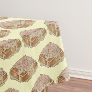 Chicken and Waffles Lancaster PA Pennsylvania Food Tablecloth
